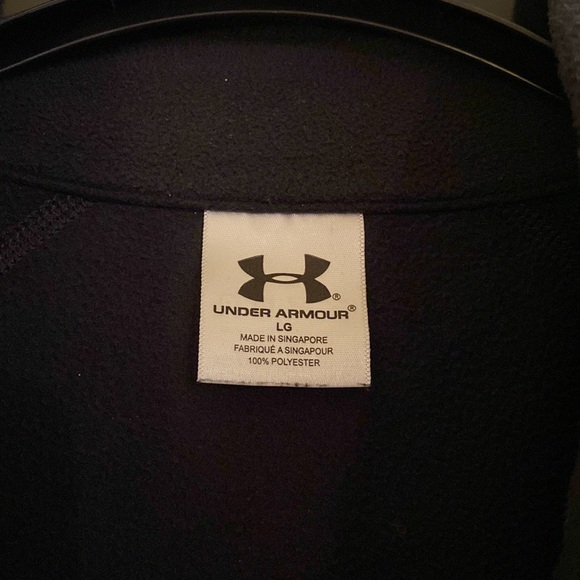 Mockneck Zip Fleece Pullover - Picture 2 of 2